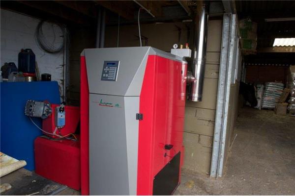 Biomassa verwarming voor tuinbouwbedrijven